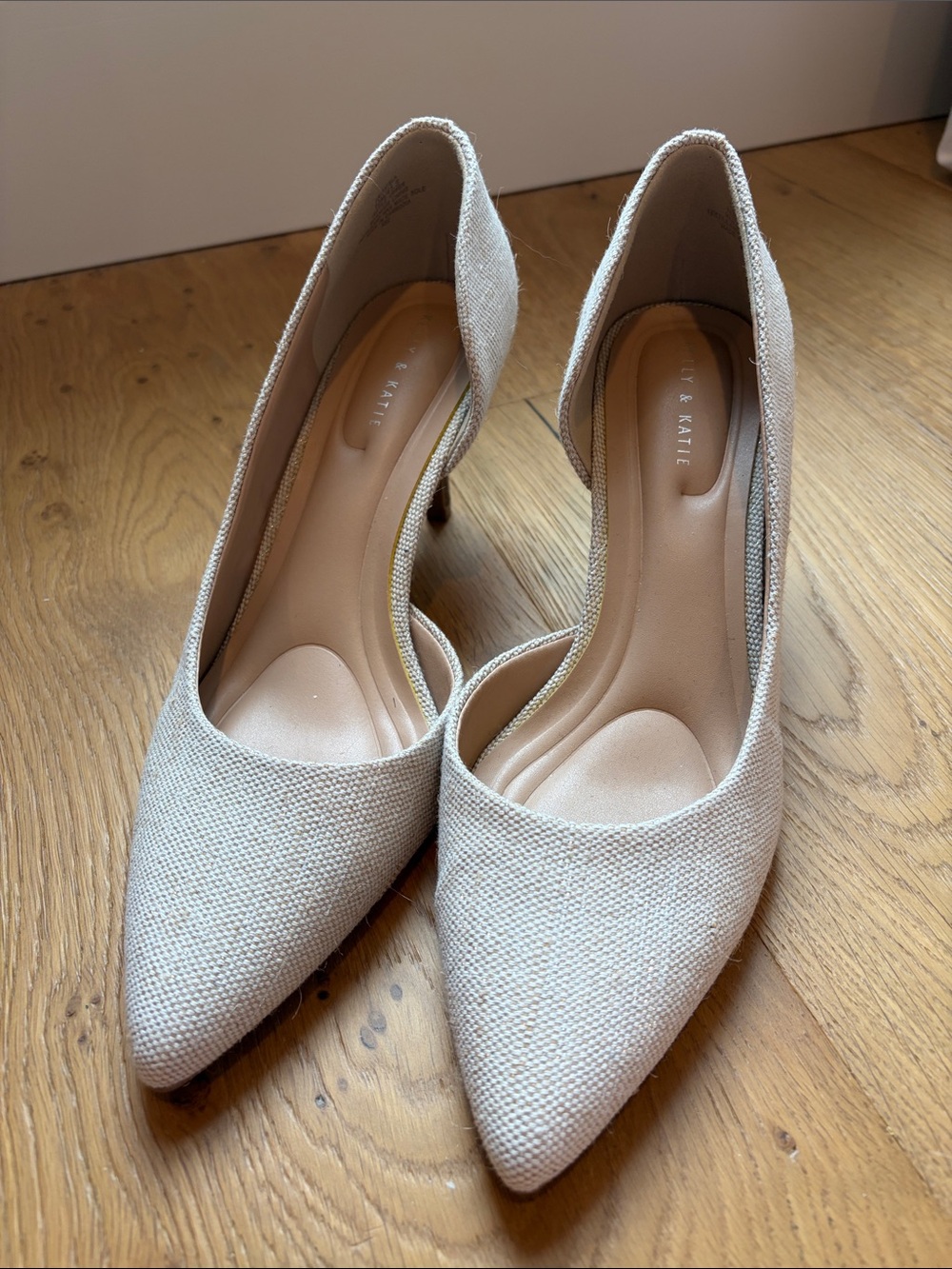 Neutral Pointed-Toe Women’s Heels by Kelly & Katie
